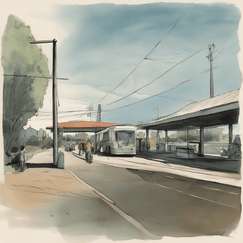 Pasco Transit Center dust spells RUBEL.